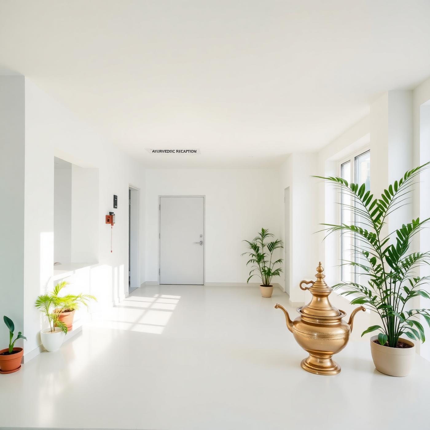 Interior of Shobharaj Ayush Hospital